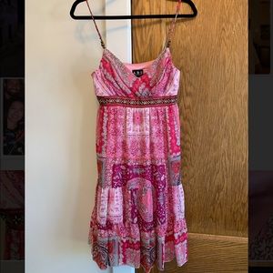 A.B.S by Allen Schwartz Floral Chiffon Dress